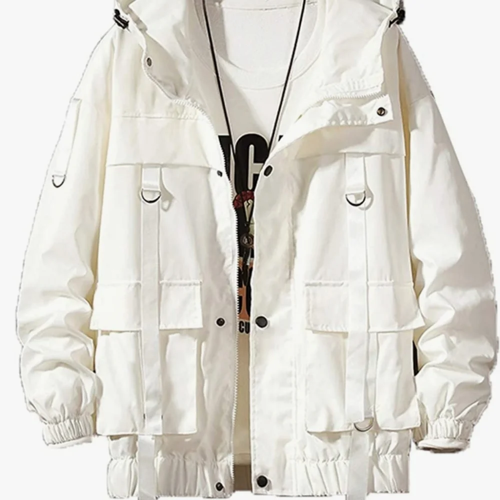 windbreaker jacket for men new 💯💢 - Picture 2 of 4